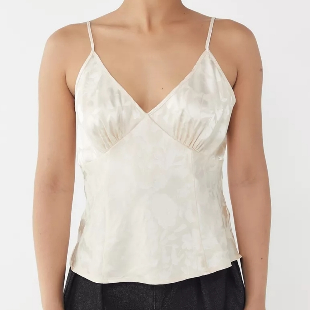 UO Satin V-neck Cami